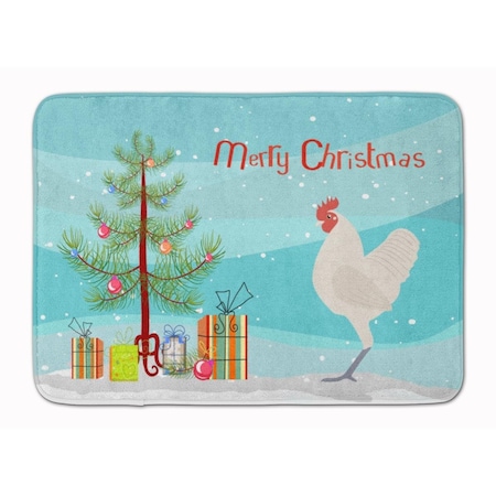 Carolines Treasures German Langshan Chicken Christmas Machine Washable Memory Foam Mat BB9204RUG